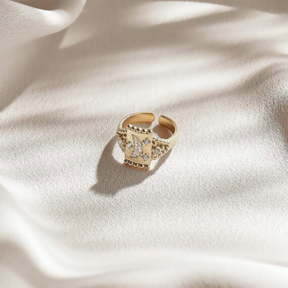 Bague gri-gri Lune Virginie Berman