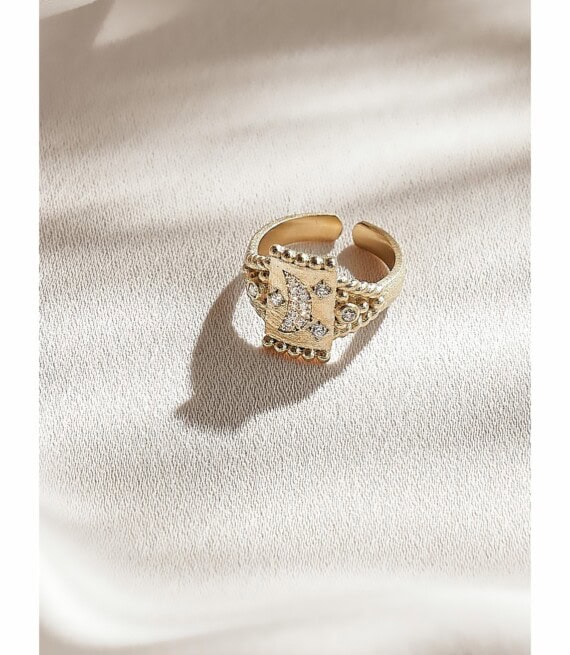 Bague gri-gri Lune Virginie Berman