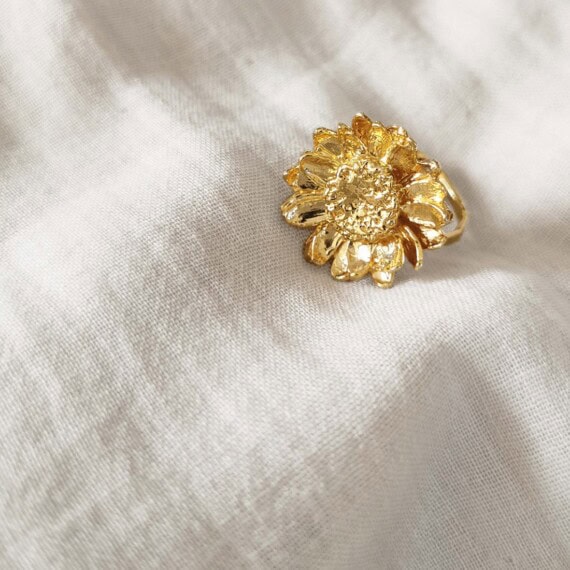 bague ansou fleur elise tsikis paris