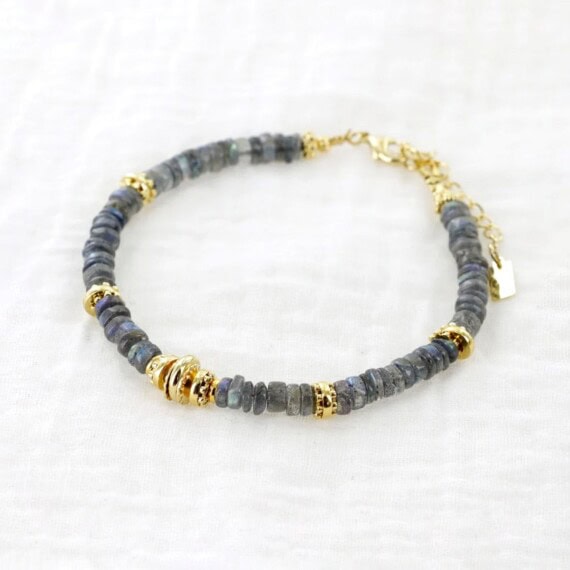 bracelet sofi labradorite pierres fines naturelles