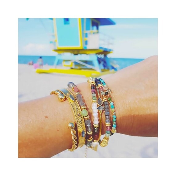 bracelets collection Leticia Ponti pierres fines