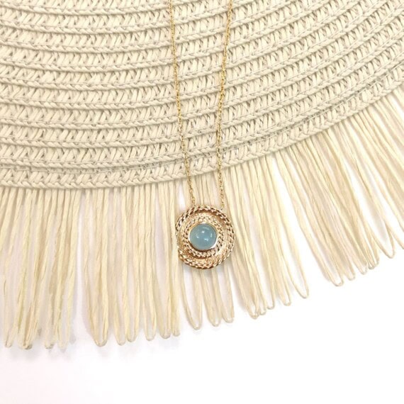 collier agate lou poissonplume bijoux C1000