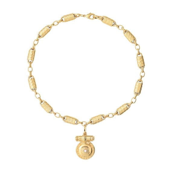 Collier bouclier sevigne dear charlotte