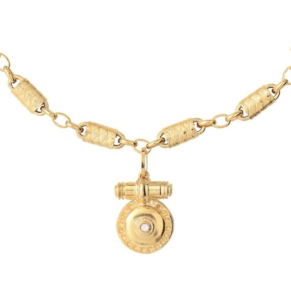 Collier bouclier sevigne dear charlotte