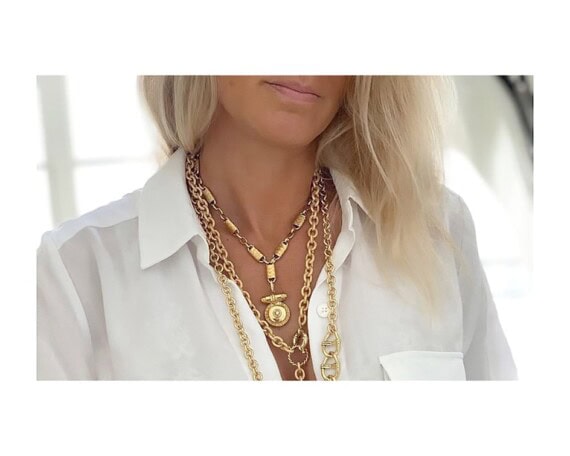 Collier bouclier sevigne dear charlotte