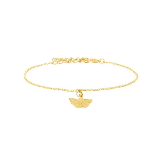 bracelet ginko feuille