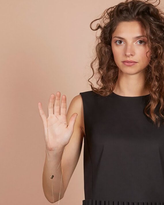 collier enveloppe hermes