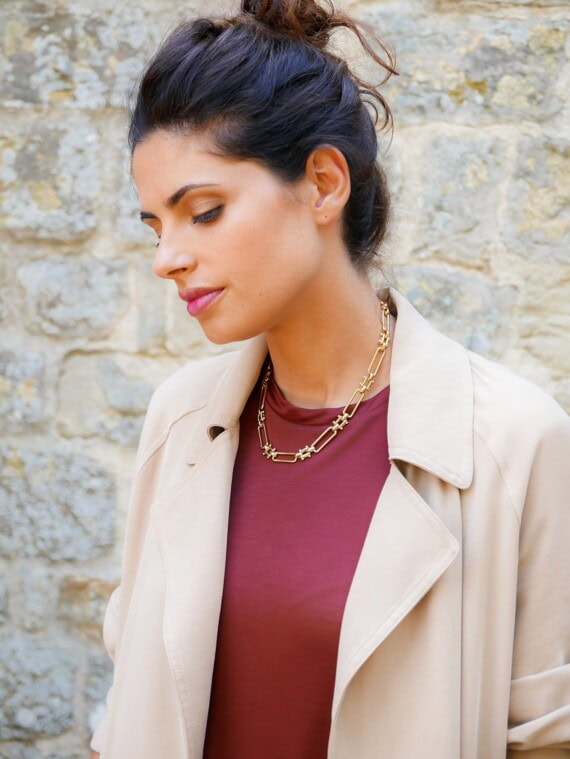 collier grands maillons elaia jour de mistral