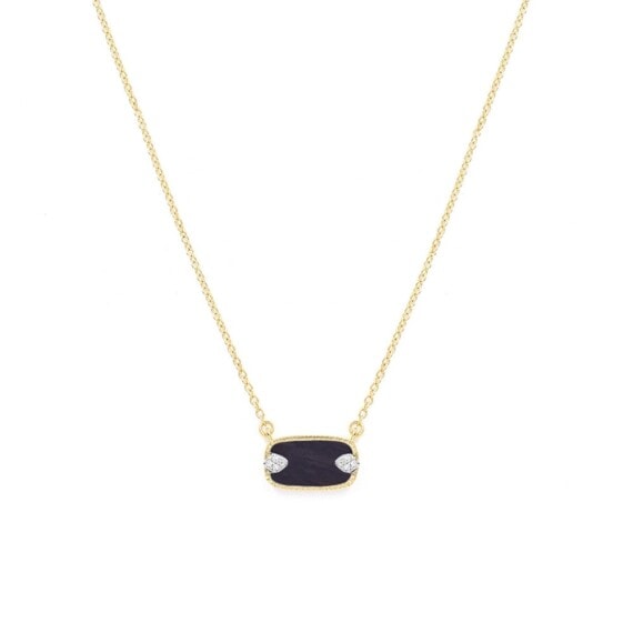 Collier sangha onyx be maad chez poissonplume