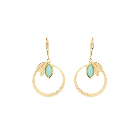 boucles cercle althea amzonite
