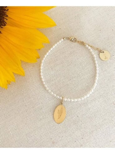 Bracelet perles Olivier