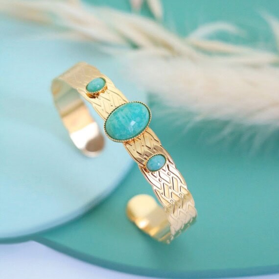 jonc katniss amazonite