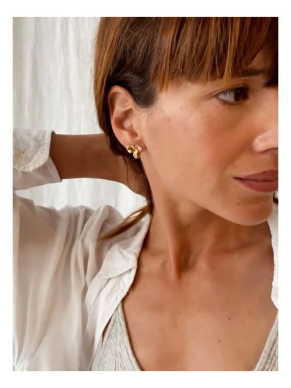 Boucles d'oreilles Pensées Small – Image 4