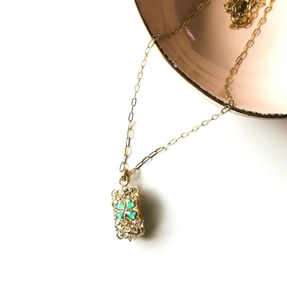 collier trefle fortunae
