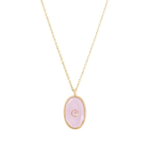 collier aldo quartz rose