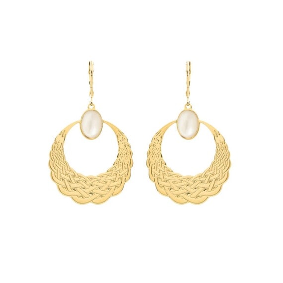 boucles jay nacre