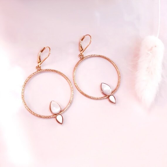 boucles fidji poissonplume bijoux