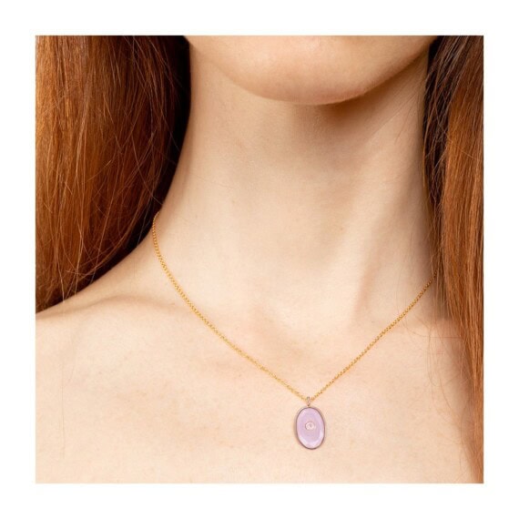 collier aldo quartz rose