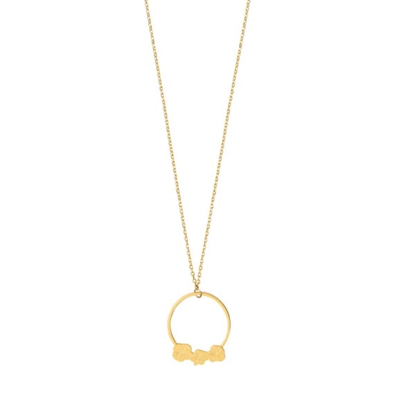 collier fleurs pansy les dissonances chez poisson plume bijoux