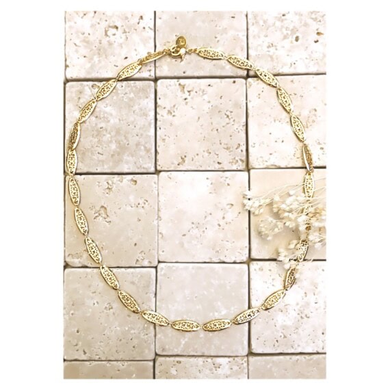 Collier chaîne filigrane Cali