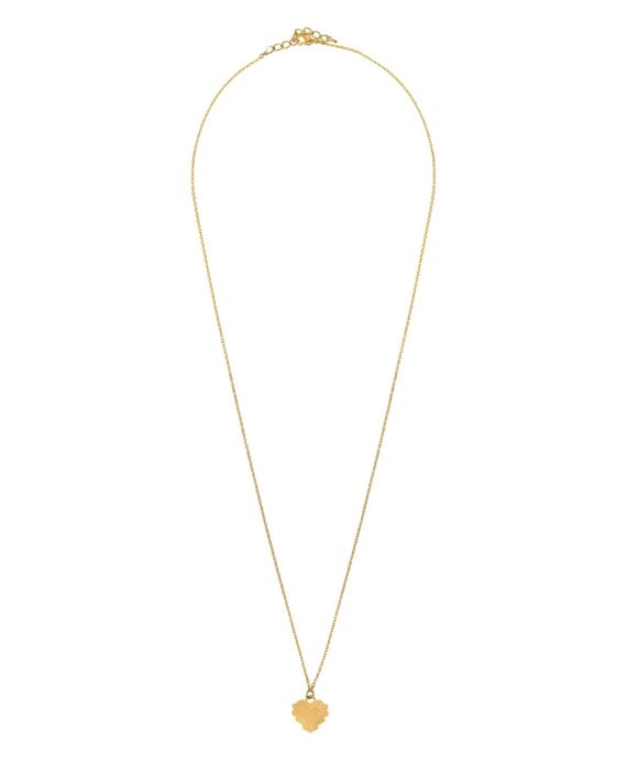 collier coeur grenadine