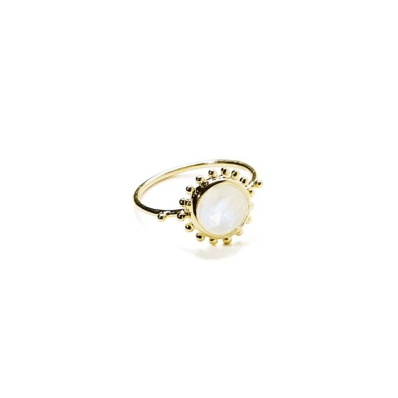 Bague Tahia pierre de lune Agnes-de-Verneuil