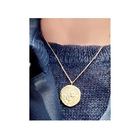 collier shirine feuillage chez poissonplume bijoux