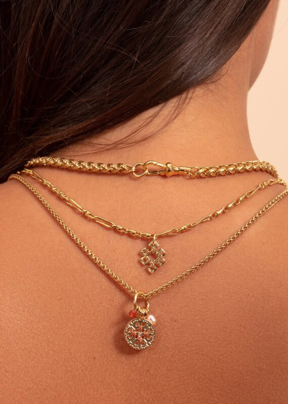 collier amulette cuivrée rimini