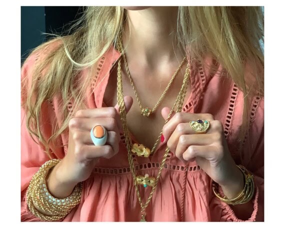 collier petite amulette Panarea
