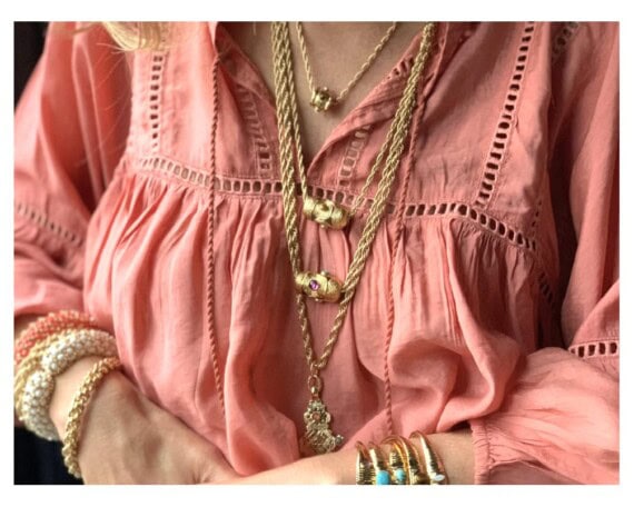collier petite amulette Panarea