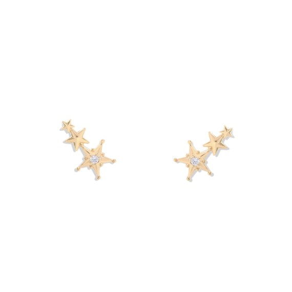 boucles d'oreilles Orion étoiles