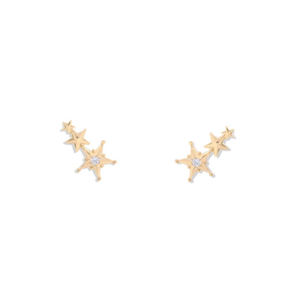 boucles d'oreilles Orion étoiles
