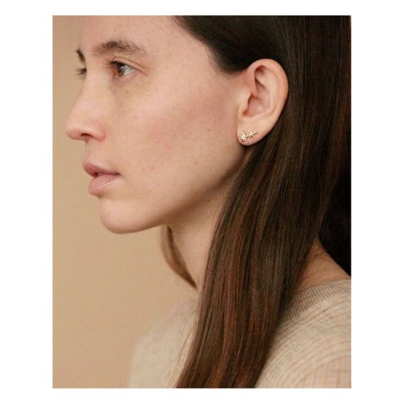 boucles d'oreilles Orion étoiles