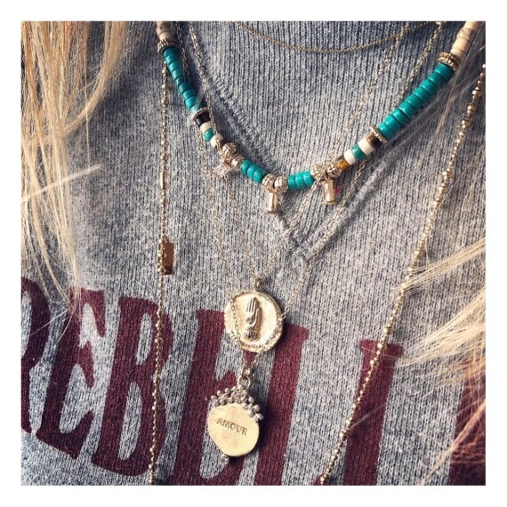 collier ila turquoise