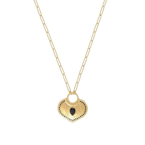 collier elea onyx coeur LP