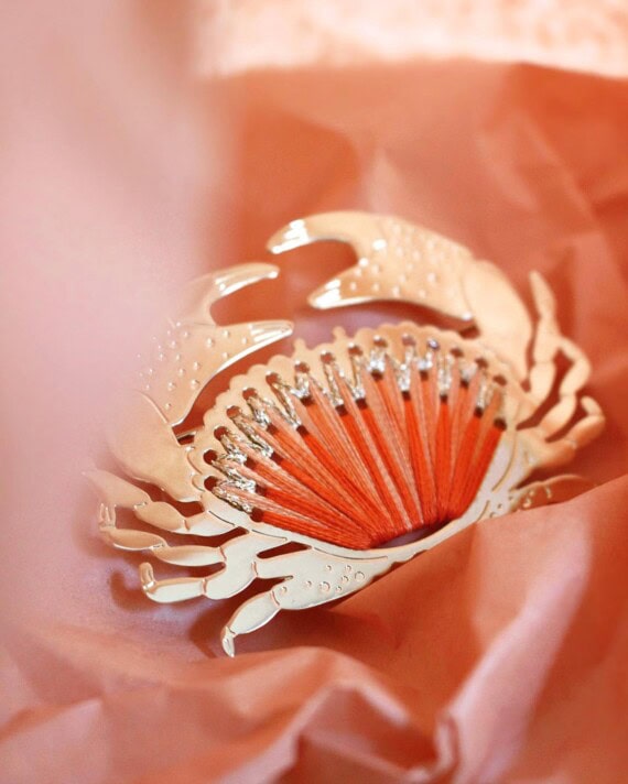 broche crabe antilles