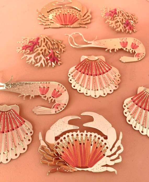 broche crabe antilles