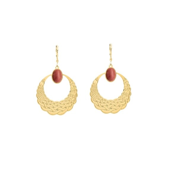 boucles jay rhodonite