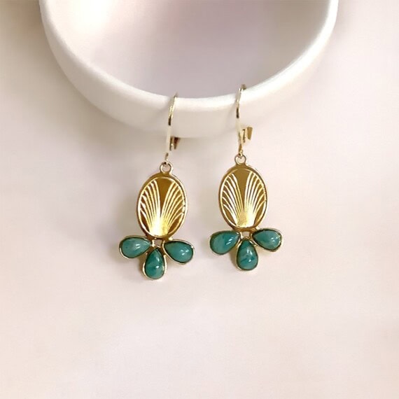 boucles sweet waikiki amazonite