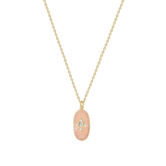 Collier Thelma Pierre de Lune Rose