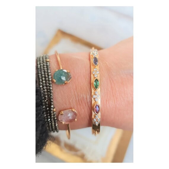 jonc marquise tourmalines