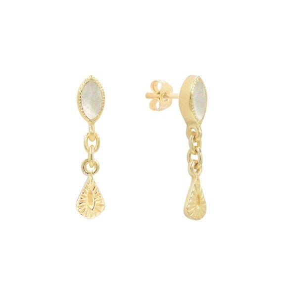 boucles nala nacre