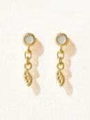 Boucles mali nacre