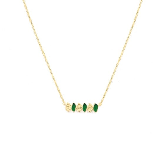 Collier nala onyx vert