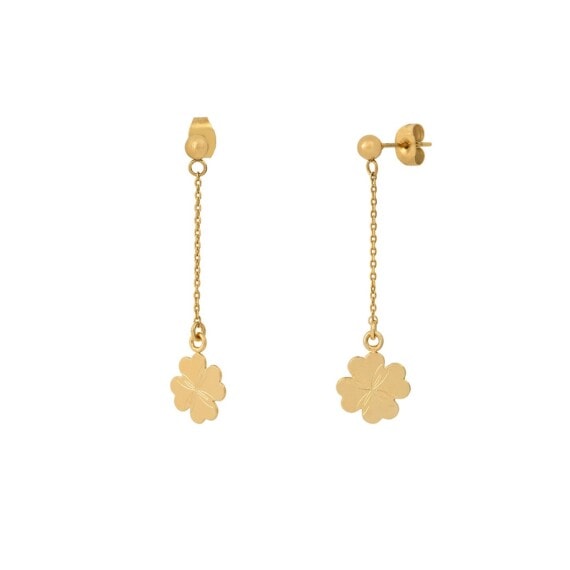 boucles d'oreilles clover