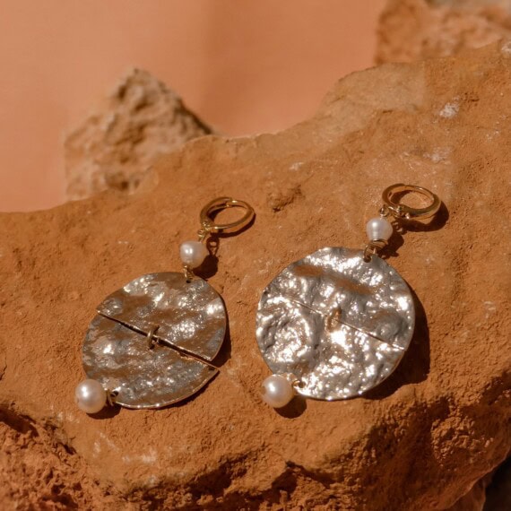 boucles d'oreilles alba chez poisson plume bijoux