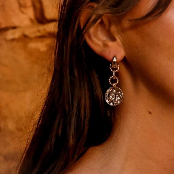 boucles d'oreilles Azzura chez poisson plume bijoux