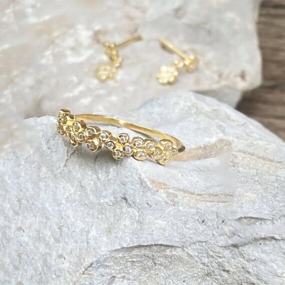 bague Fleurs Simona