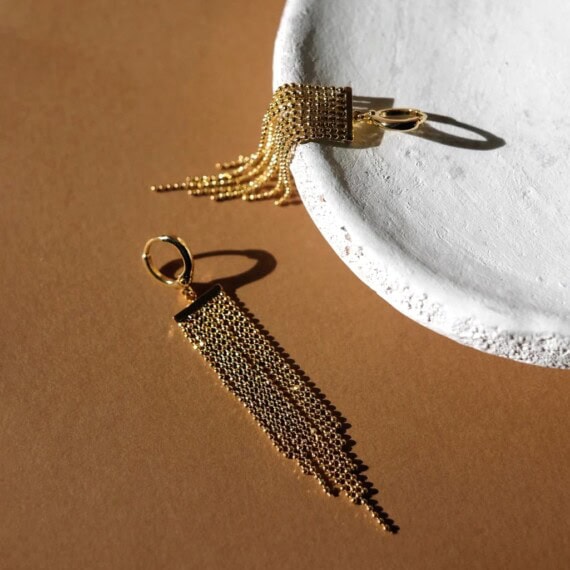 boucles d'oreilles pendantes Maxina