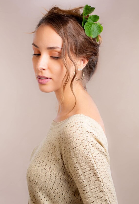 boucles eglantine nacre